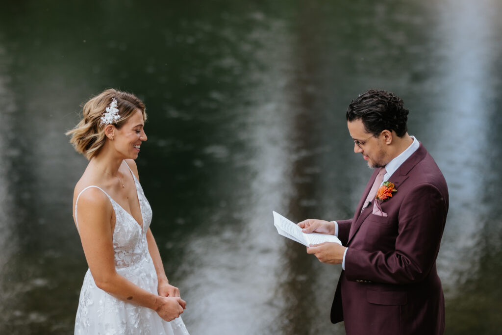 Rainbow Lodge Wedding Tahoe Private Vows