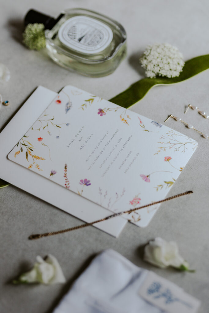 Rainbow Lodge Wedding Details